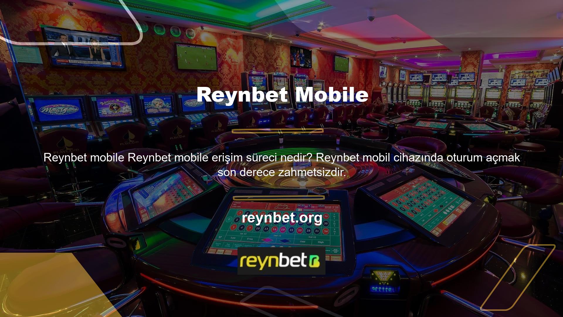 ' Canlı Reynbet şirketleri mobil Reynbet sağlayıcıları olarak anılırken, mobil versiyona yalnızca web sitesi ayarlarından ulaşılabilir